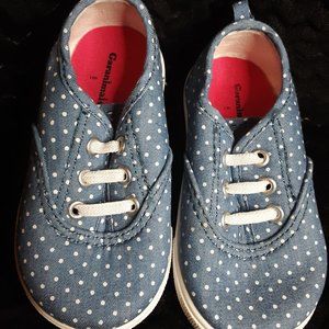 Garanimals Blue White Sneakers Size 6